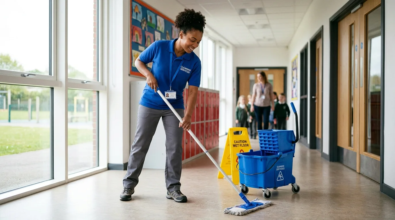 DBS-checked cleaner in Hinckley.